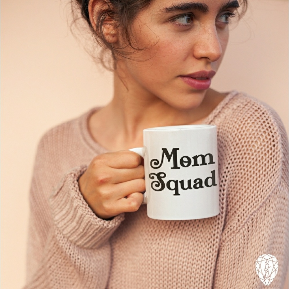 Mom Squad Coffee Mug Cup For The Best Mama's